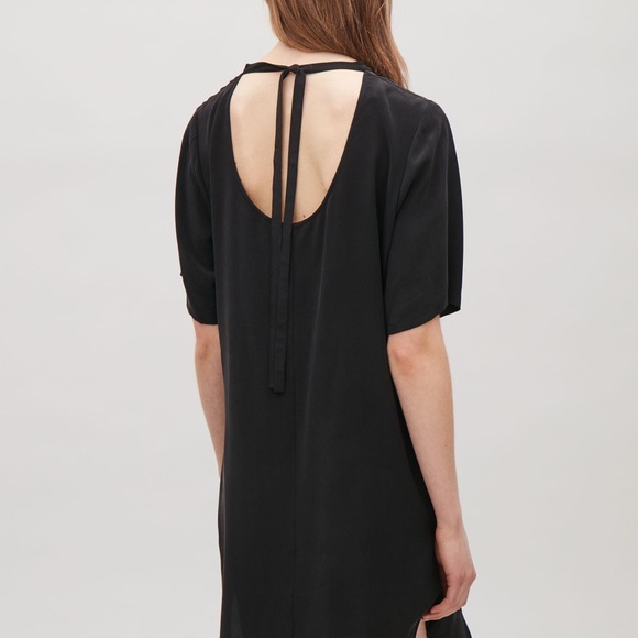 COS over-sized Silk T shirt Dress - Picture 3 of 3